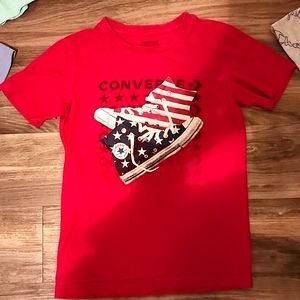 Boys Converse size 10/12 shirt